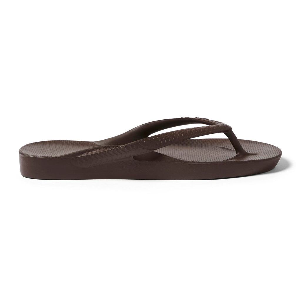 Arch Support Flip Flops - Classic - Brown