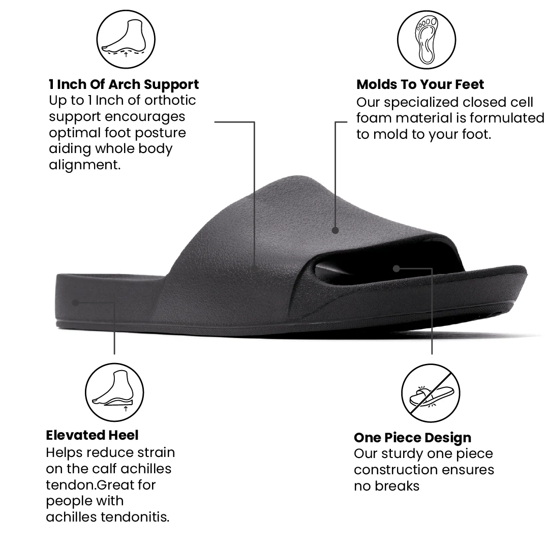 Arch Support Slides - Classic - Brown